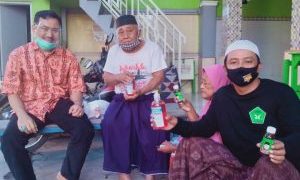 Cabup Cak Taufiq Terus Bergerak Bantu Masyarakat Cegah Covid-19