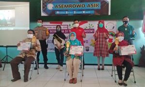 Di Tengah Pandemi, Siswa-Siswi Asemrowo Tetap Berkarya untuk Surabaya Lebih Baik