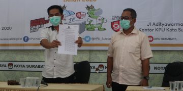 Resmi, Kedua Paslon Pilwali Surabaya Lolos Verifikasi