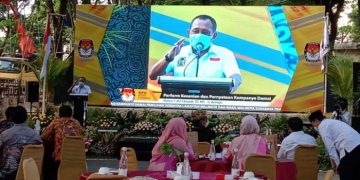 Eri tak hadir di acara deklarasi KPU