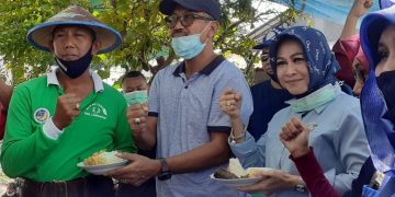 Hadiri Panen Raya, Suhandoyo – Astiti Janji Naikkan Anggaran Pertanian