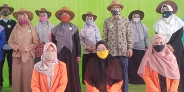 KKN di Masa Pandemi, Mahasiswi UISI Ini Tetap Enjoy Taati Protokol Kesehatan