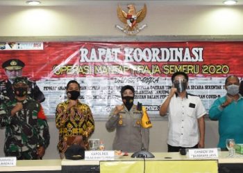 Ops Mantap Praja Semeru, Korem Back Up Kepolisian