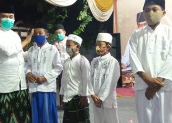 Jelang Daftar ke KPUD, Pasangan Qosim-Alif Gelar Doa Bersama dan Santuni Anak Yatim