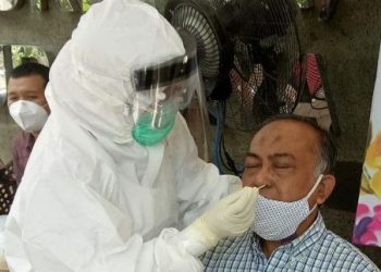 Mencoba Swab Gratisan