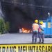 Pabrik Spare Part di Lamongan Terbakar