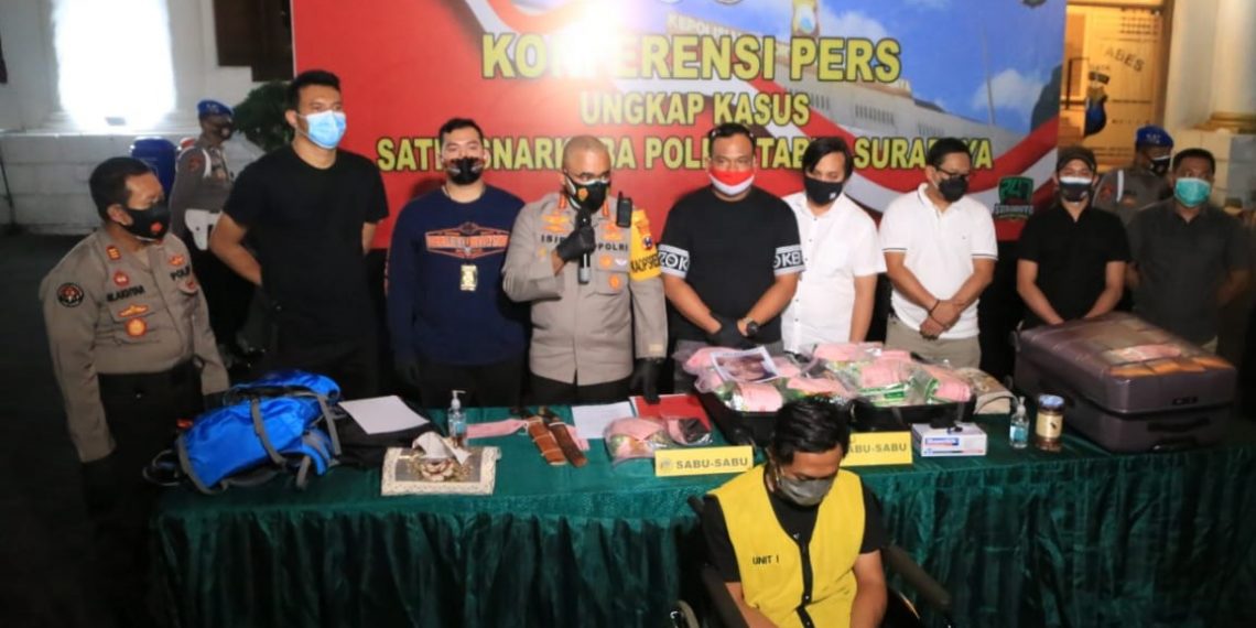 Polisi Surabaya Kembali Tembak Mati 2 Gembong Narkoba Antar-Pulau