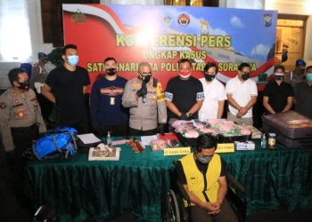 Polisi Surabaya Kembali Tembak Mati 2 Gembong Narkoba Antar-Pulau