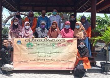 KKN di SD Almadany, Mahasiswa UISI Gagas Bank Sampah