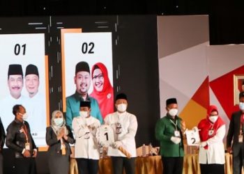 Pengundian Paslon Pilkada Gresik, Qosim-Alif No. 1, NIAT No. 2