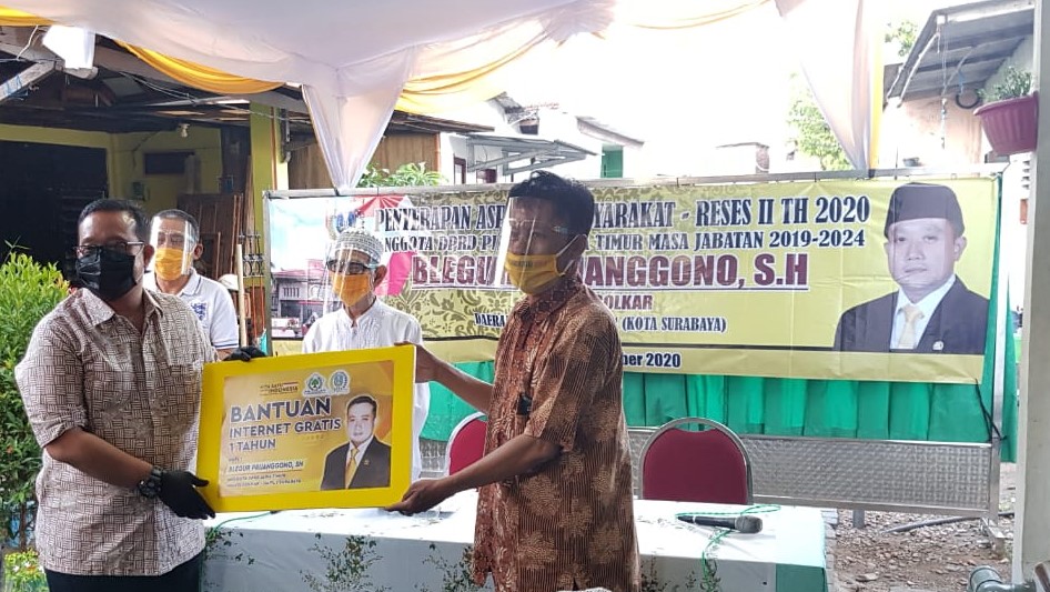 Siswa Sulit Akses Daring, Anggota DPRD Jatim ini Pasang 100 Titik Free Wifi