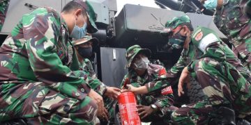Jelang Latancab Tahun 2020, Dislaikad Cek Kesiapan Meriam 155 mm Caesar Yonarmed 12Divif 2 Kostrad
