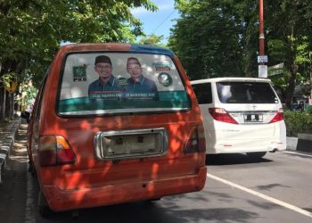 Angkot branding Paslon