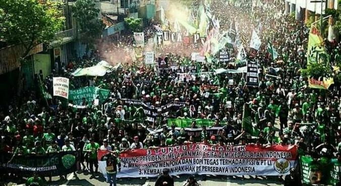 Bonek Hijrah Geram Logonya Dicatut Paslon Pilwali Surabaya