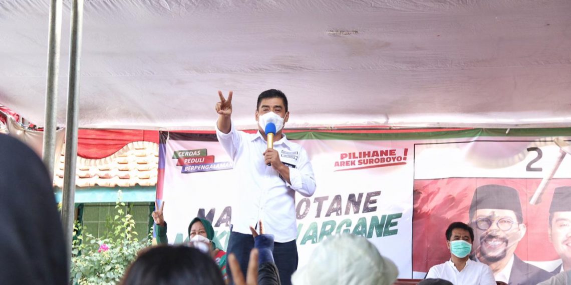 Sambangi Sidoyoso Wetan, Warga Pastikan Suara Mujiaman 80% Menang