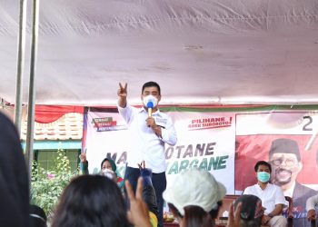 Sambangi Sidoyoso Wetan, Warga Pastikan Suara Mujiaman 80% Menang