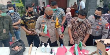 Ekspos kasus demo di Polrestabes Surabaya