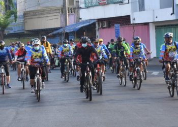 Goes dalam rangka HUT TNI ke 75