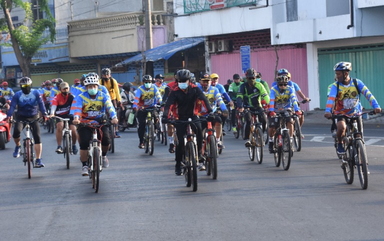 Goes dalam rangka HUT TNI ke 75