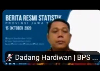 Kepala BPS Jawa Timur Dadang Hardiwan