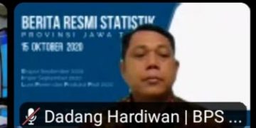 Kepala BPS Jawa Timur Dadang Hardiwan