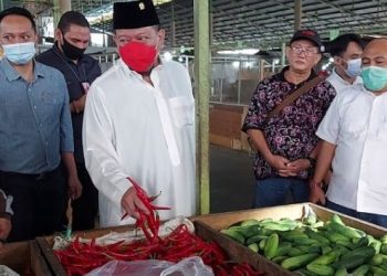 Kunjungi Puspa Agro, Ketua DPD RI LaNyalla Mattalitti Siap Fasilitasi Pusat Distribusi Pangan