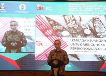 Ketua Dewan Komisioner OJK Wimboh Santoso