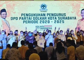 Pengukuhan DPD Golkar Surabaya