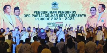 Pengukuhan DPD Golkar Surabaya