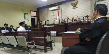 Saiful Ilah di sidang di Tipikor Juanda