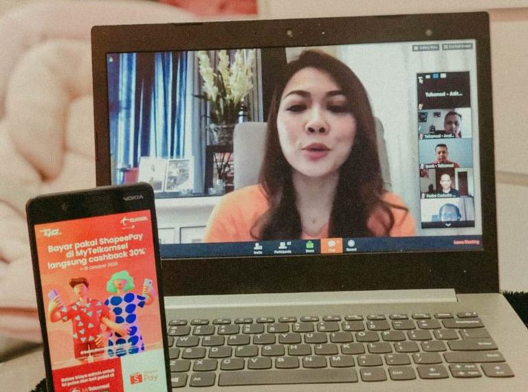 ShopeePay dan maytelkomsel