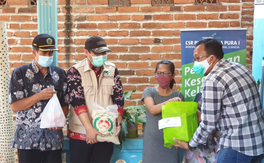 Di Tengah Pandemi, Angkasa Pura Juanda Gerakkan Program Pemenuhan Gizi Anak dan Ibu Hamil