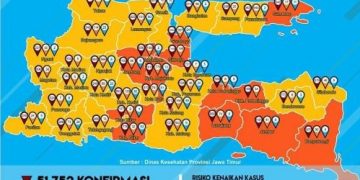 Belum Ada Zona Hijau, Jatim Diharap Pertahankan Tren Positif