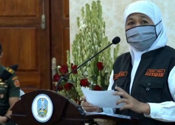 Tak Ada Lagi Zona Merah Covid-19 di Jatim, Gubernur Khofifah: Jangan Kendor Terapkan 3 M