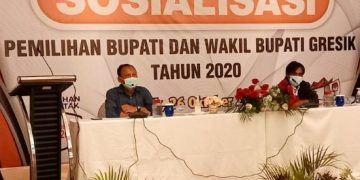 KPU Gresik Siapkan Bilik Khusus Pemilih Bersuhu Lebih dari 37,5 Derajat Celcius