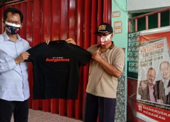 PDIP Surabaya Kampanyekan Gerakan Coblos No. 1 di TPS