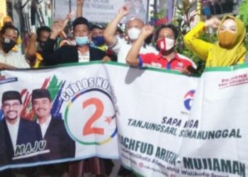 Perindo Gencar Sosialisasikan Program Andalan Machfud-Mujiaman