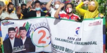 Perindo Gencar Sosialisasikan Program Andalan Machfud-Mujiaman