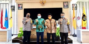 Kunjungi Polres Probolinggo, DPRD Jatim Kawal Perda Prokes