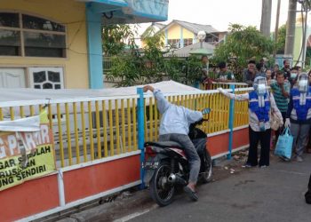 Korban tewas mendadak diatas motor