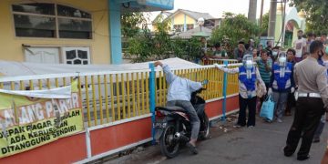 Korban tewas mendadak diatas motor