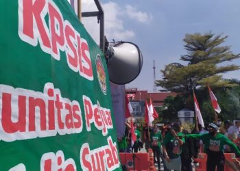 Pejuang Surat Ijo Gelar Upacara di Balaikota Surabaya