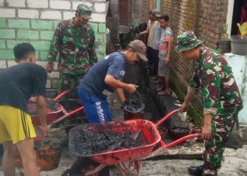 Antisipasi banjir di Lamongan dengan Karya Bakti
