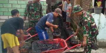 Antisipasi banjir di Lamongan dengan Karya Bakti