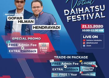 Beli Mobil Baru Banyak Promo Cuma di Virtual Daihatsu Festival