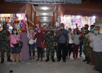 Aksi cegah penyebaran pandemi Covid-19, kali ini kembali digencarkan aparat Korem 082/CPYJ.