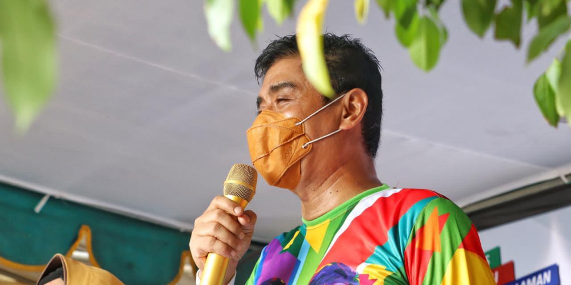 Senam Sehat, Mujiaman Ajak Warga Partisipasi Bangun Kota Surabaya