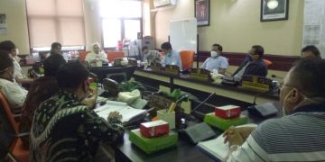 Suasana Hearing Komisi A DPRD Kota Surabaya
