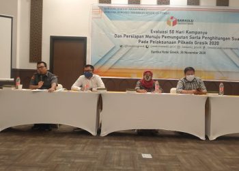2 Bulan Masa Kampanye, Bawaslu Gresik Tangani 6 Laporan dan 11 Temuan Dugaan Pelanggaran