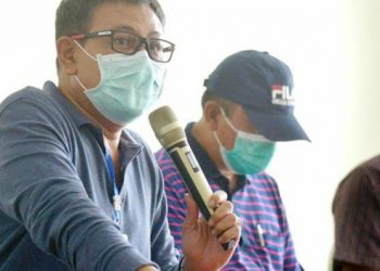 Wakil Sekretaris Gugus Tugas Percepatan Penanganan Covid-19 Kota Surabaya yang sekaligus Kepala BPB Linmas Surabaya Irvan Widyanto